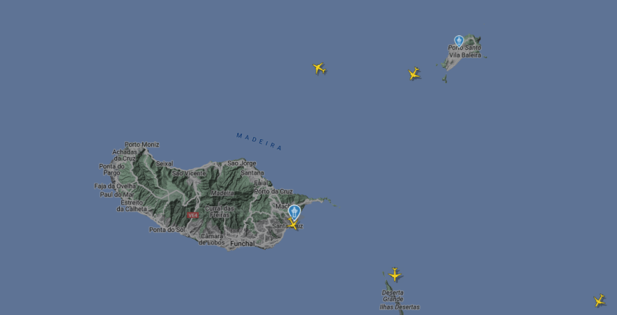 14 voos afetados devido ao vento forte no Aeroporto da Madeira; seis deles já foram cancelados